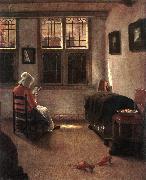 ELINGA, Pieter Janssens Reading Woman dg china oil painting reproduction